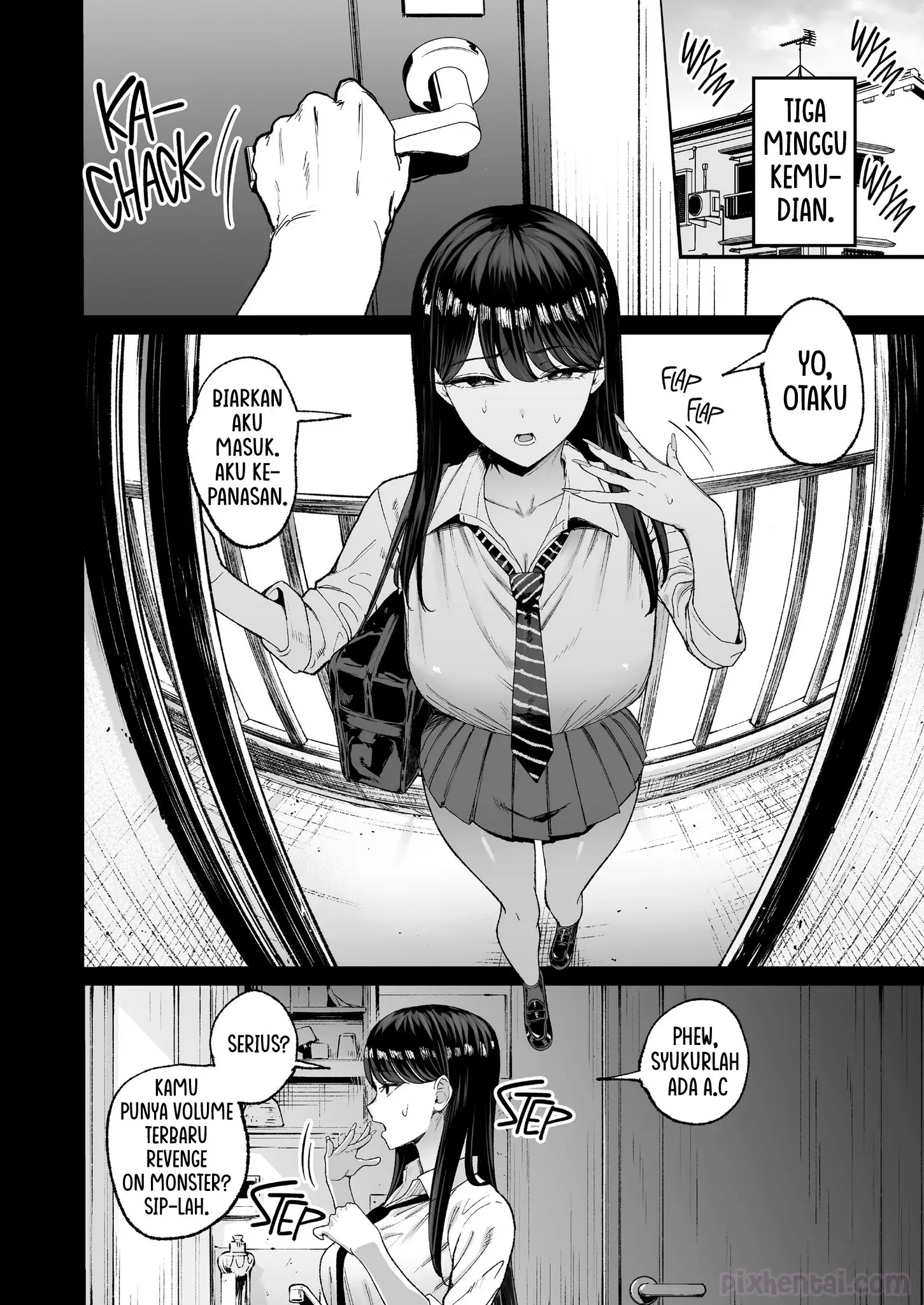 Komik hentai xxx manga sex bokep The Gyaru I Hang Out with Lets Me Use Her Pussy 4.5 page 8